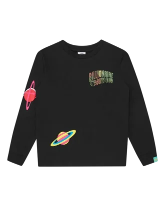 Tricou cu mâneci lungi pentru copii, cu imprimeu Space Camo