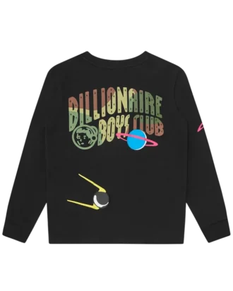 Tricou cu mâneci lungi pentru copii, cu imprimeu Space Camo