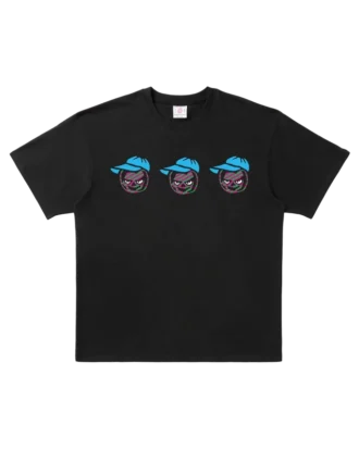 Tricou cu mâneci scurte Cherry Gang Tricou cu mâneci scurte Cherry Gang