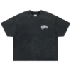 Tricou cu mâneci scurte și imprimeu decolorat Tricou cu mâneci scurte și imprimeu decolorat