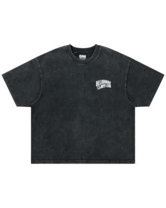 Tricou cu mâneci scurte și imprimeu decolorat