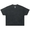 Tricou cu mâneci scurte și imprimeu decolorat Tricou cu mâneci scurte și imprimeu decolorat