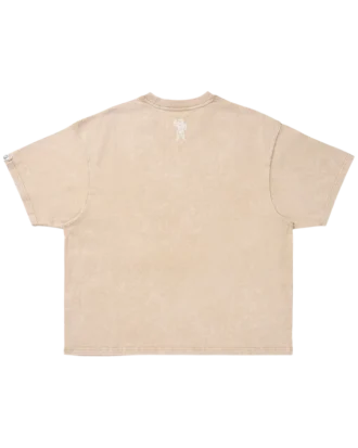 Tricou cu mâneci scurte și imprimeu decolorat