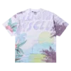 Tricou cu mâneci scurte Sunrise (croială oversized)