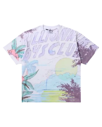 Tricou cu mâneci scurte Sunrise (croială oversized)
