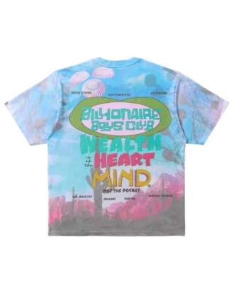 Tricou cu mâneci scurte Sunrise (croială oversized)