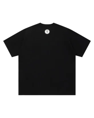 Tricou din bumbac cu logo brodat „Running Dog”