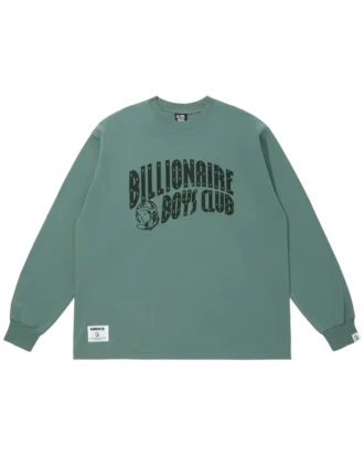 Tricou din bumbac cu mâneci lungi și Arch Logo