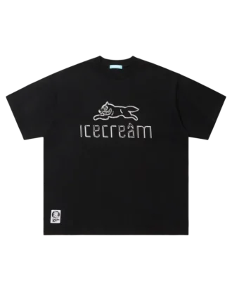 Tricou din bumbac cu Running Dog Tricou din bumbac cu Running Dog
