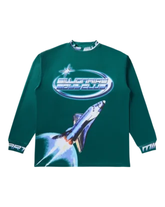 Tricou Discovery de tricotaje cu mâneci lungi