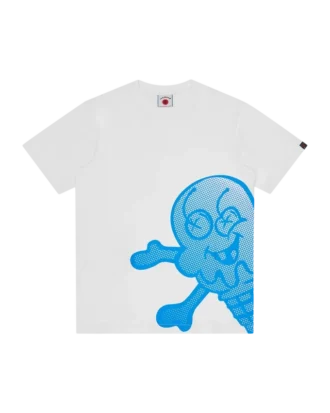 Tricou Halftone cu conuri și Bones