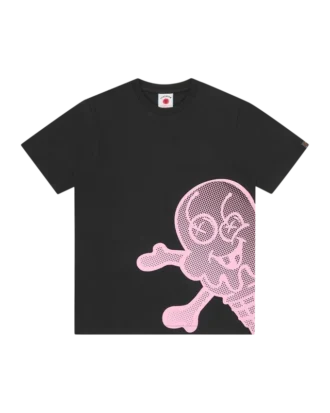 Tricou Halftone cu conuri și Bones