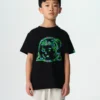 Tricou pentru copii cu imprimeu robot și astro