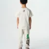 Tricou pentru copii cu logo arc în degrade Tricou pentru copii cu logo arc în degrade