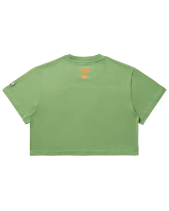 Tricou scurt pentru femei cu inscripție și inimă