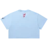 Tricou scurt pentru femei cu inscripție și inimă