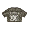 Tricou sport cropped pentru femei Tricou sport cropped pentru femei