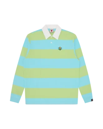Tricouri polo cu mâneci lungi și dungi